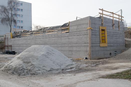 Neubau Eisenbahnbrücke über die Donau in Linz