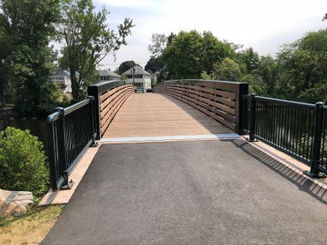 New Cpl. Thompson footbridge walkway