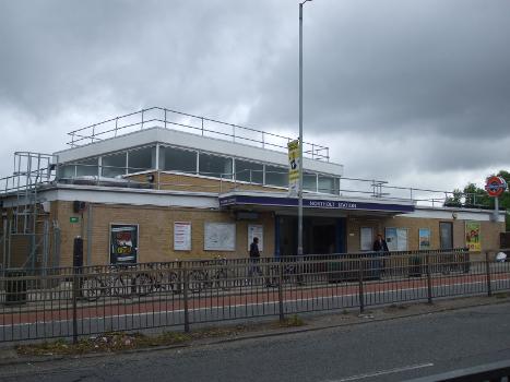 Northolt tube station on Mandeville Road