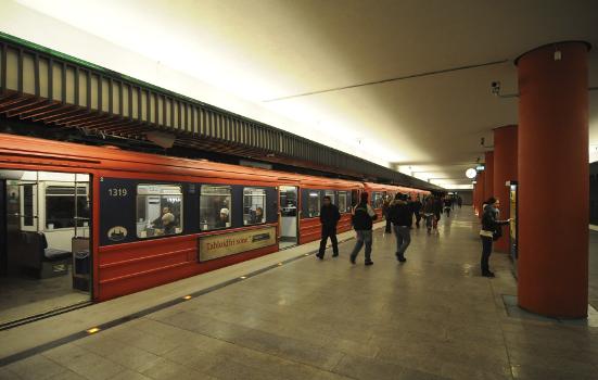 T-bane-Bahnhof Nydalen
