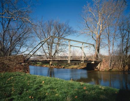 Pont d'Old Mill Road près de Rocky Ridge, Maryland, États-Unis