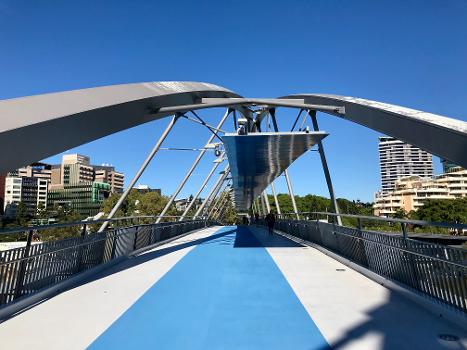 On the Goodwill Bridge, Brisbane