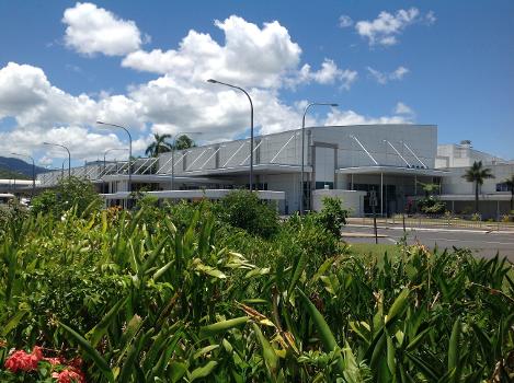 Outside Cairns Airport International Terminal