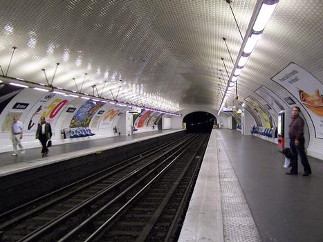 Metrobahnhof Avron