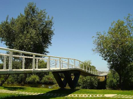 Geh- und Radwegbrücke über den Sorraia