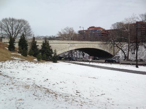 Pennsylvania Avenue Bridge over Rock Creek in Washington, D.C. from the south in March 2015