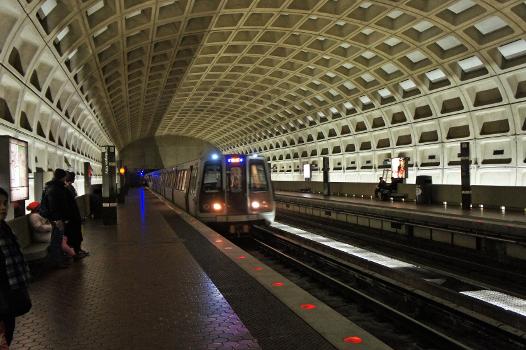 Pentagon City Metro Station. Arlington, Virginia