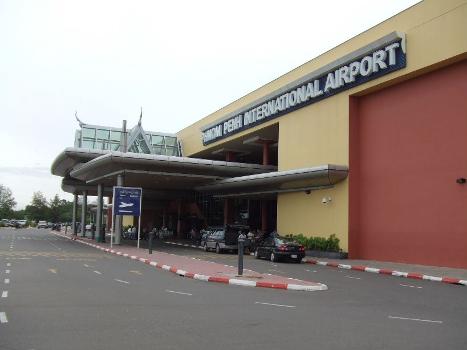 Entrance of Phnom Penh International Airport