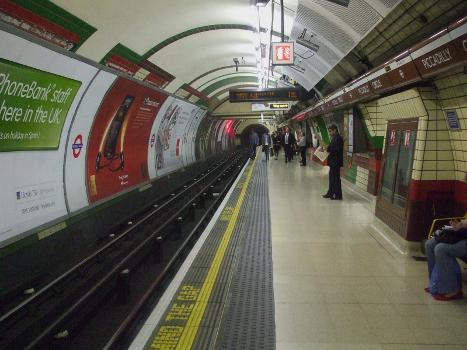 Piccadilly Circus Underground Station