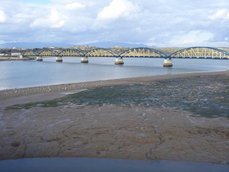 Eisenbahnbrücke Portimão