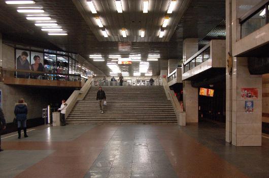 Pozniaky Metro Station