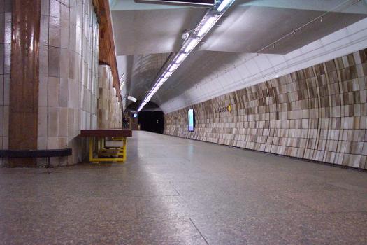 Station de métro Florenc - Prague