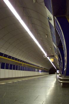 Kolbenova Metro Station