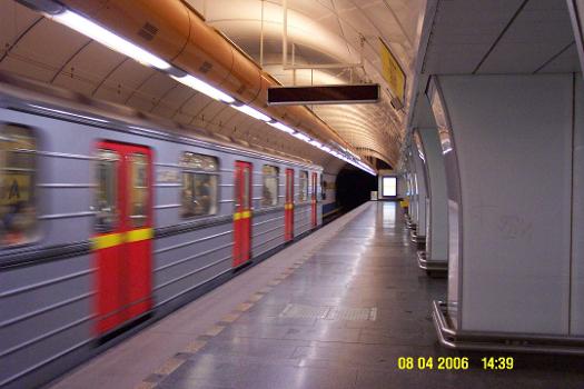 Station de métro Invalidovna - Prague