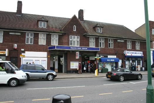 Preston Road Underground Station