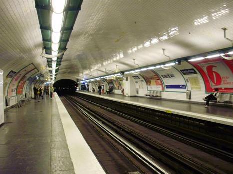 Rambuteau Metro Station