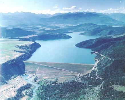 Ridgway Dam in Colorado