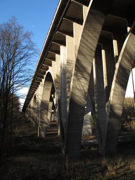 Pont de la paix sur la vallée de Rohrbach