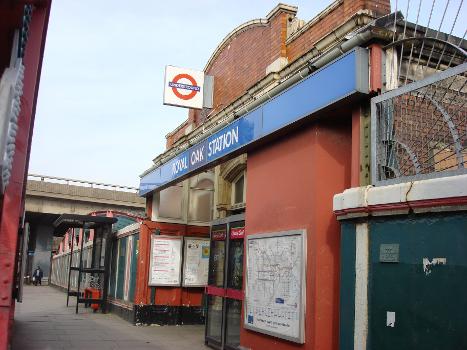 Entrance to Royal Oak tube station