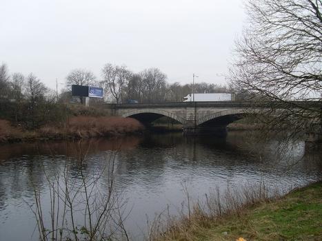 Rutherglen Bridge Crosses the Clyde between Bridgeton and Shawfield
