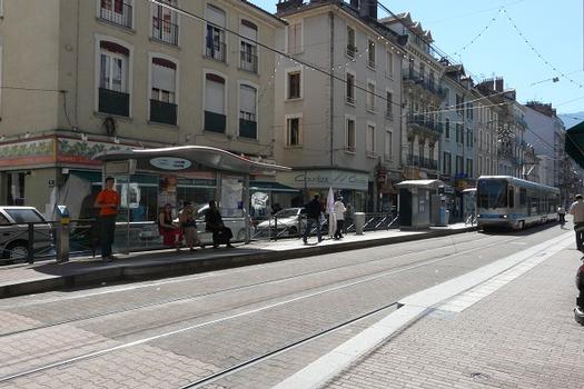 Straßenbahnlinie A in Grenoble
