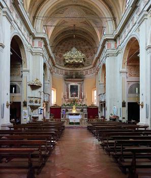 Santa Maria Nascente in Brescello - interior
