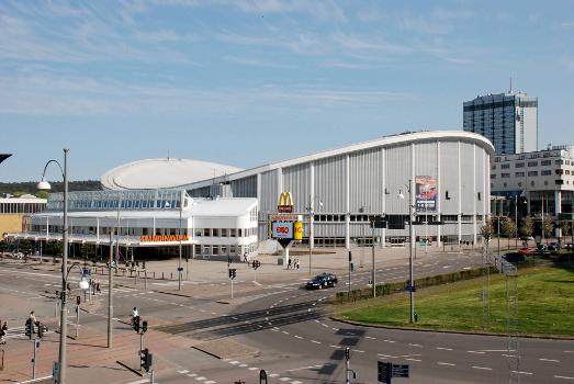 The Scandinavium Arena in Gothenburg, Sweden (Northern Europe).