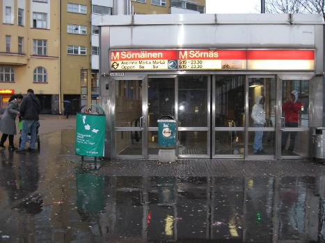 Metrobahnhof Sörnäinen