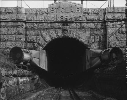 St Clair 1890 tunnel entrance