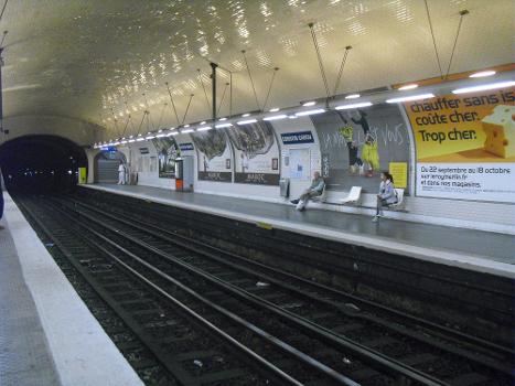 Station de métro Corentin Cariou