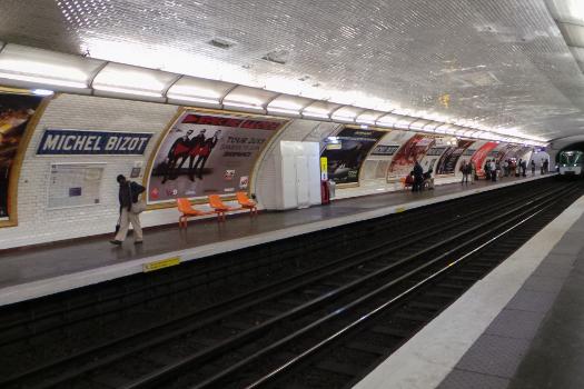 Station de métro Michel Bizot