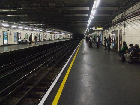 Stepney Green tube station looking west
