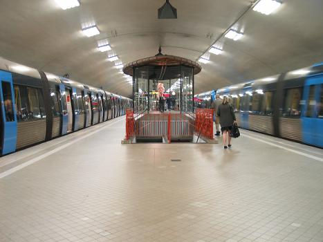 Odenplan, a metro station in Stockholm, Sweden