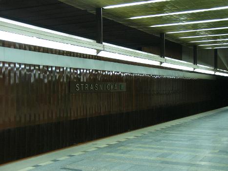 Strašnická Metro Station