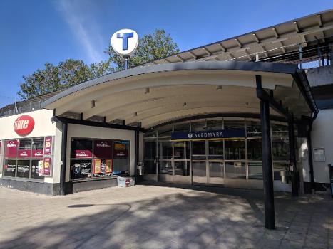 Svedmyra metro station in Stockholm
