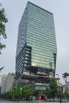 Tokyo Sankei Building, the headquarters of Sankei Shimbun, in Otemachi, Chiyoda, Tokyo