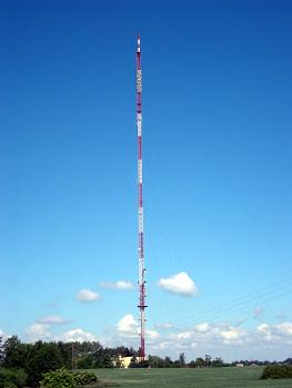 The mast in Trzeciewiec, Poland