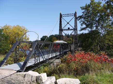 Two Cent Bridge in Waterville, Maine