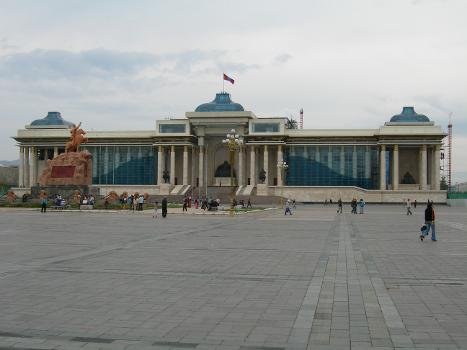 Parlement de la Mongolie(photographe: Djelen)