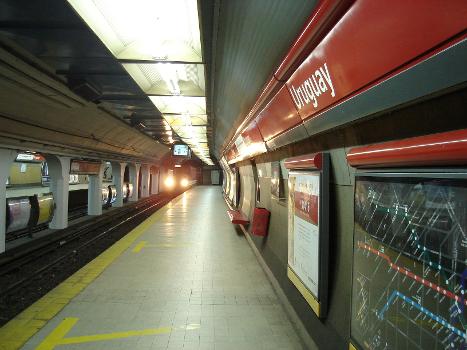 Metrobahnhof Uruguay