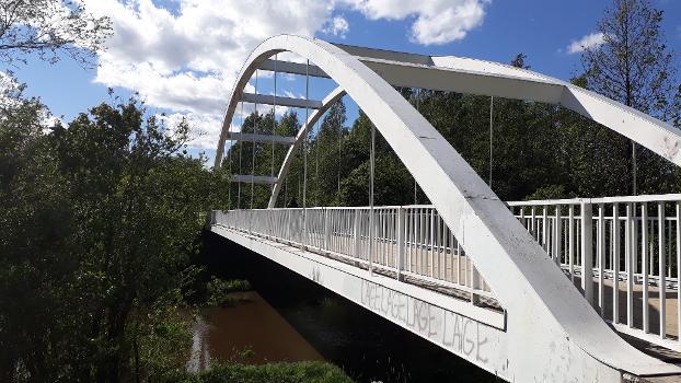 Valkoinensilta bridge in Vantaa, Finland