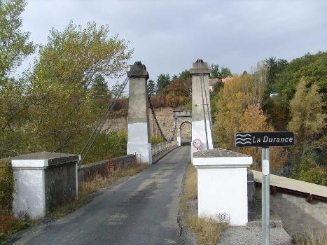 Le pont de l'Archidiacre sur la Durance (Venterol, Alpes de Haute Provence)