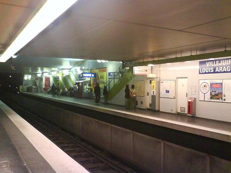 Metrobahnhof Villejuif - Louis Aragon