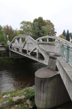 Visintini-Brücke, Triestingbrücke von der B 18 zum Auweg