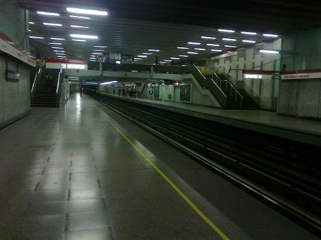 San Alberto Hurtado Metro Station