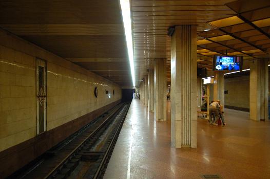Station de métro Vydubychi