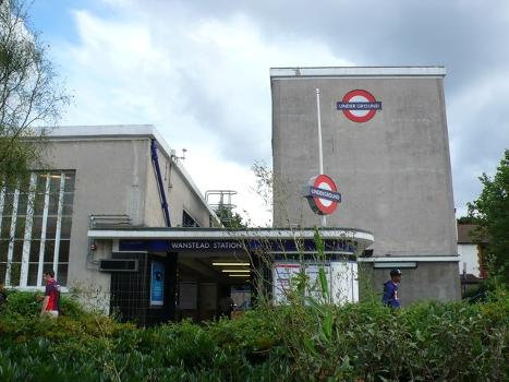 This station was designed by architect Charles Holden and although construction was started in 1930 it was not completed until 1947 due to WWII