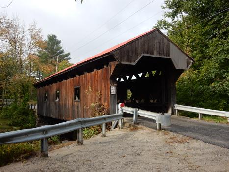 The Waterloo Covered Bridge carries Newmarket Road over the Warner River near Waterloo Falls in Warner, New Hampshire. : It was built in 1859-60. It is one of New Hampshire's few surviving 19th-century covered bridges.
