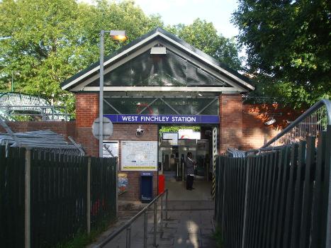 West Finchley tube station entrance