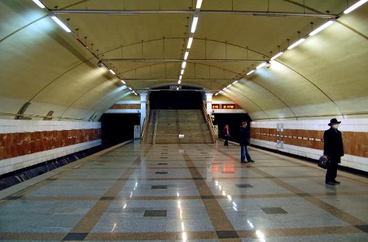 Zhytomyrska Metro Station